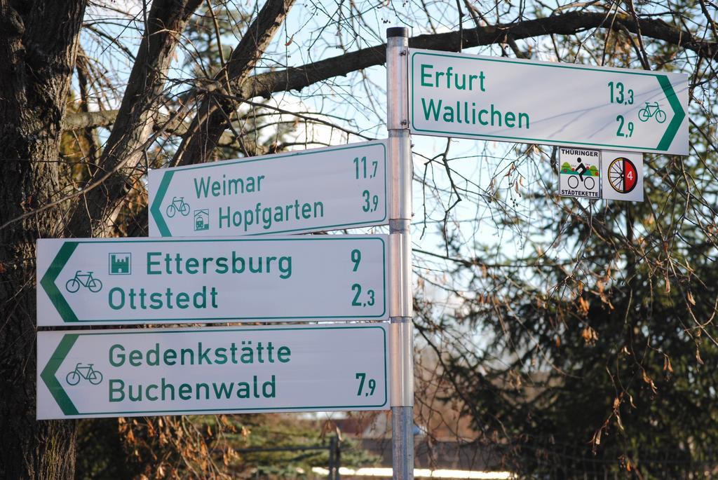 Ferienwohnung An Der Gramme Niederzimmern Eksteriør bilde